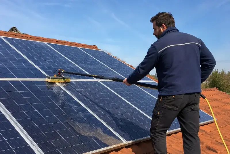 Nettoyage et entretien de panneaux solaires à Gréasque